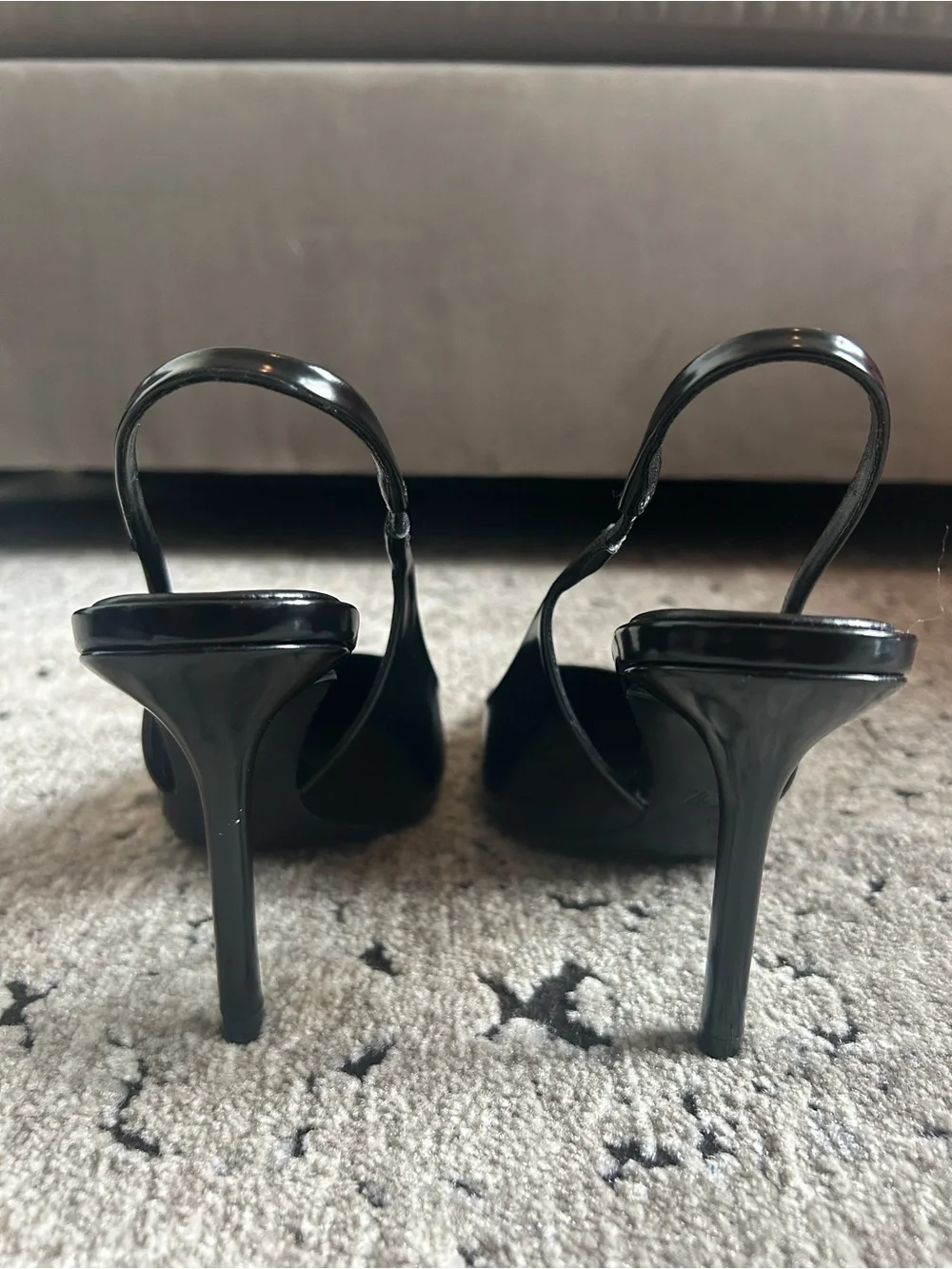 NWOT Zara Slingback Pointed Toe Pumps Size 7.5/38
